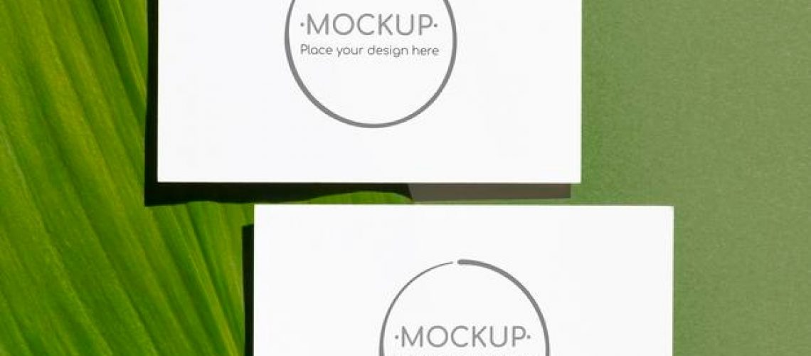 green-leaf-cards-mockup_95678-478
